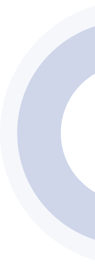 Dark blue crescent on black background.